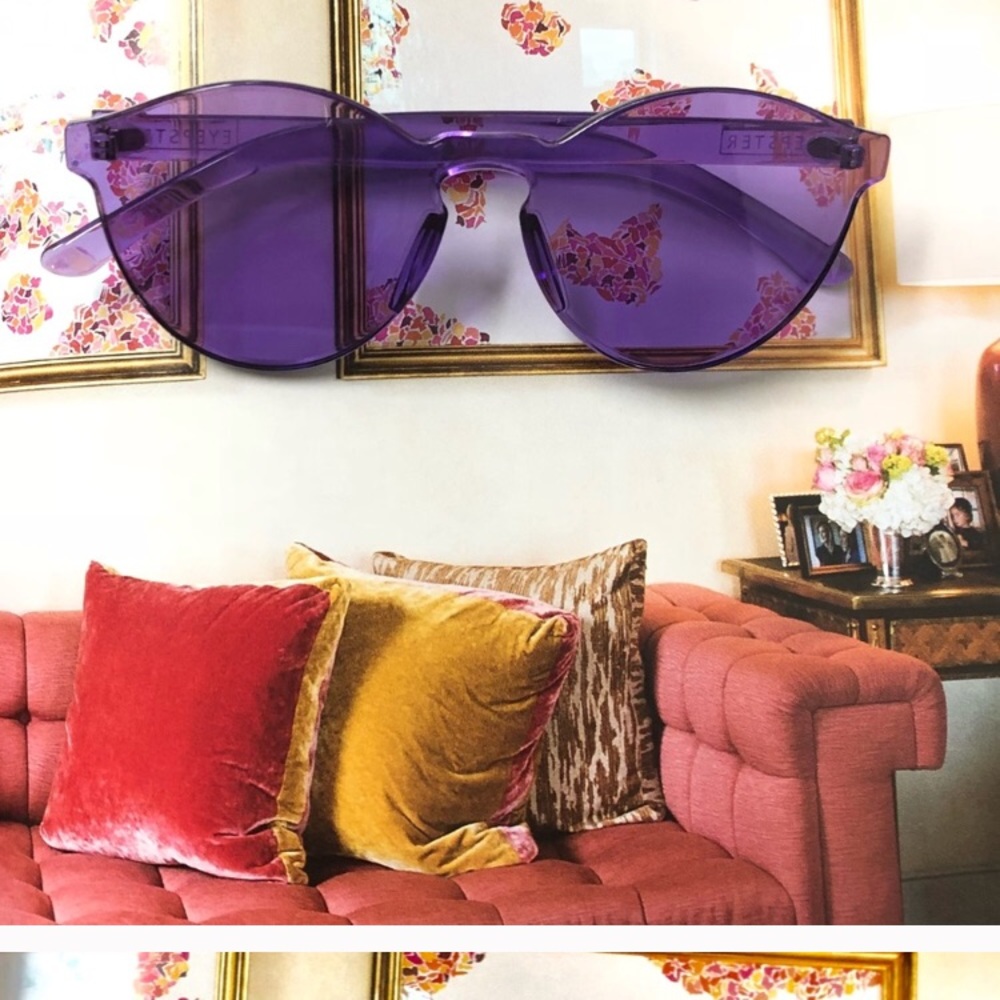 Purple sunglasses